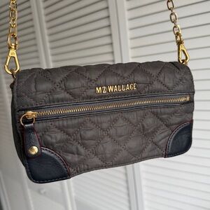 MZ Wallace Quilted Crossbody Bag TLC Damaged project